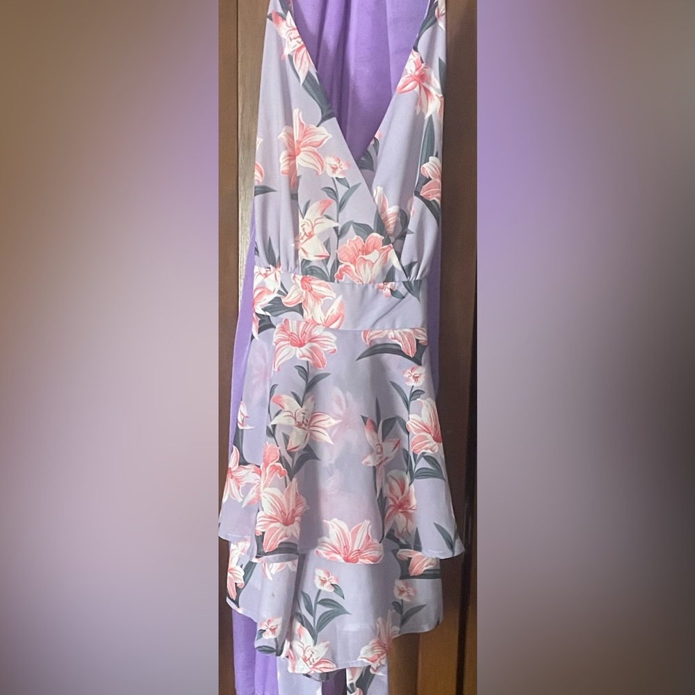 Amazon romper, size small , purple